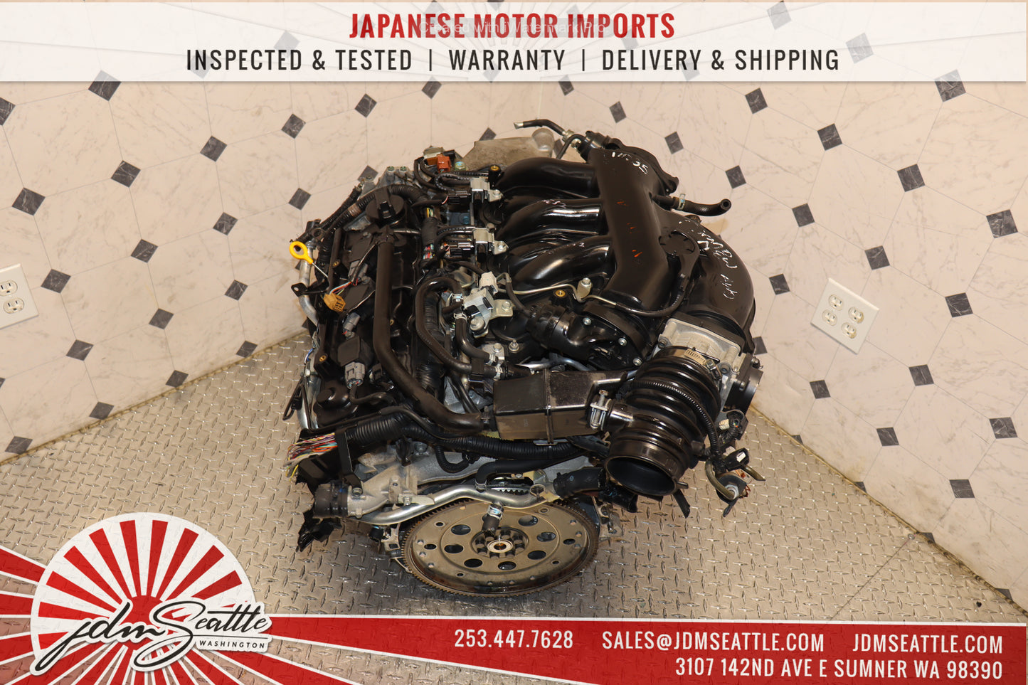 JDM 2009-2014 NISSAN MURANO 3.5L V6 ENGINE