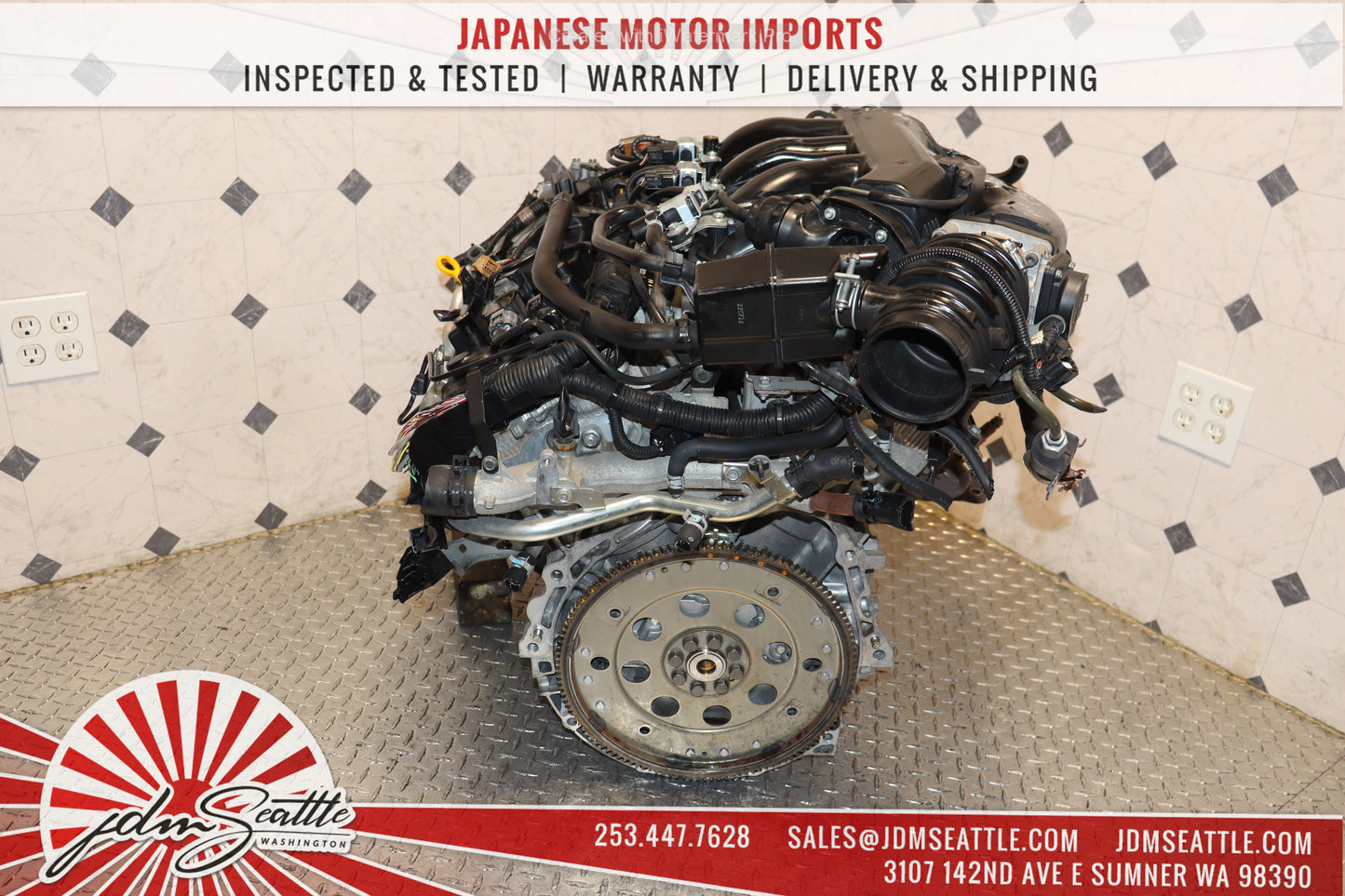 JDM 2009-2014 NISSAN MURANO 3.5L V6 ENGINE