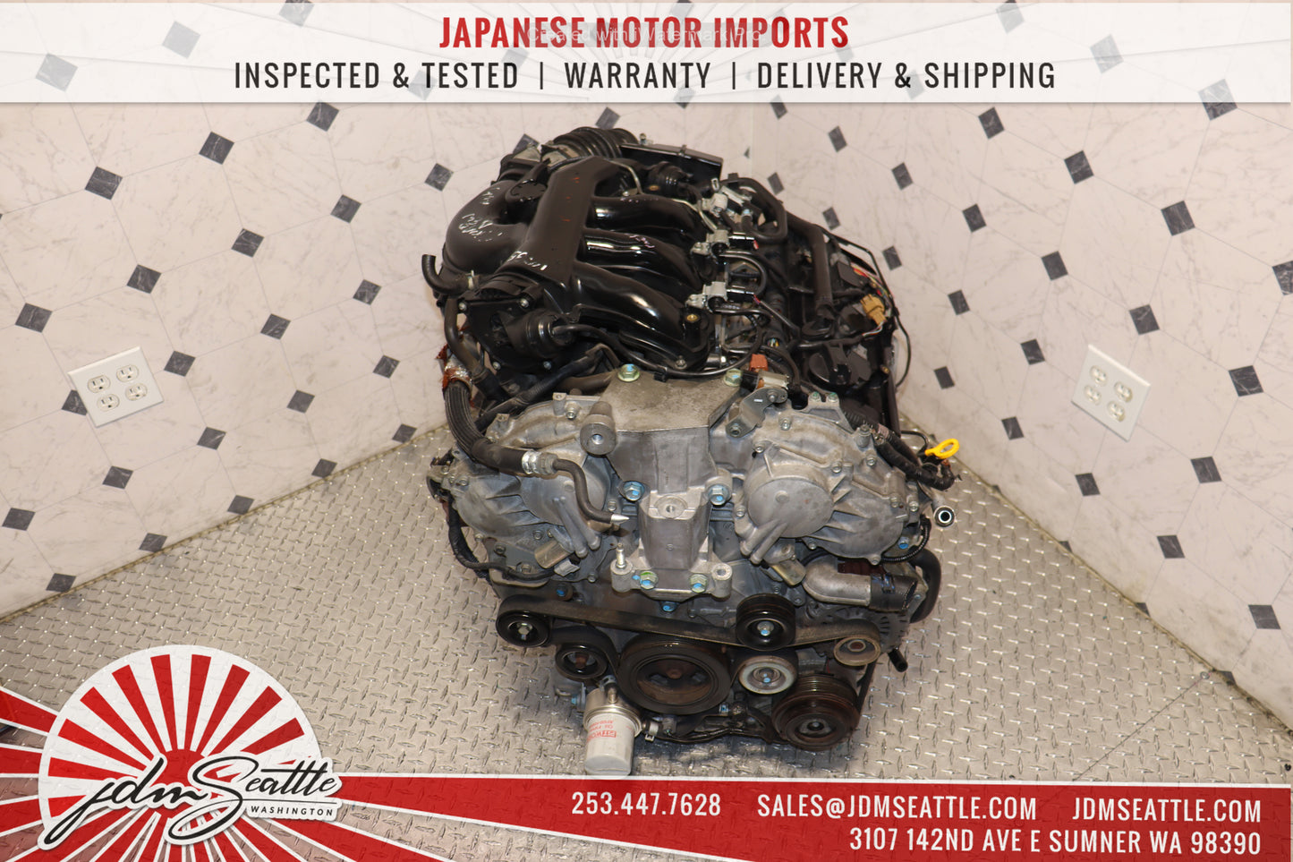 JDM 2009-2014 NISSAN MURANO 3.5L V6 ENGINE