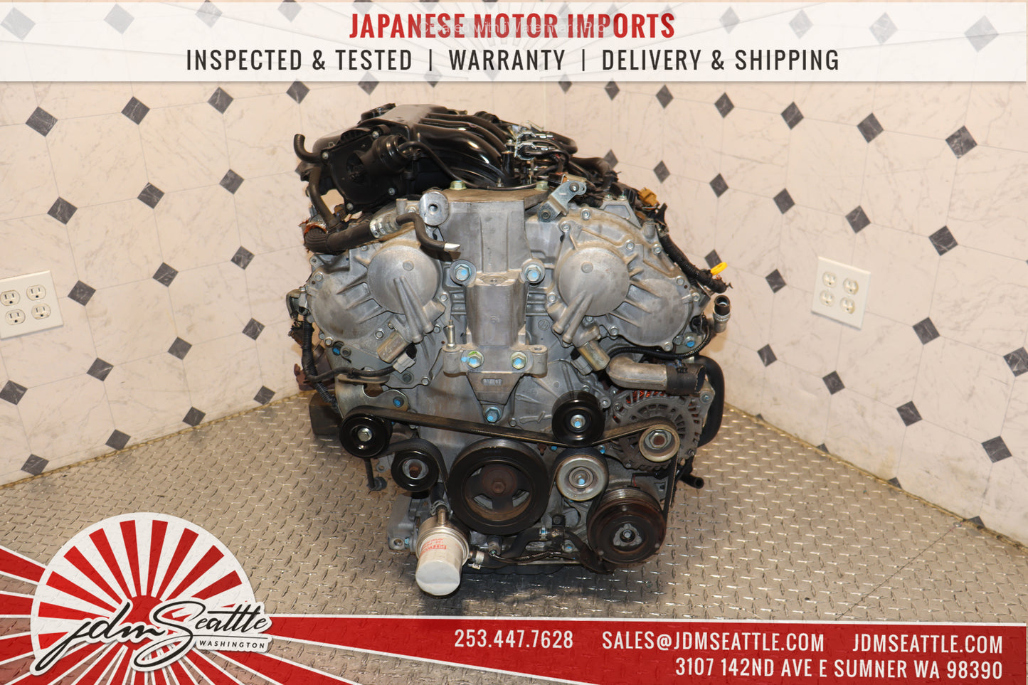 JDM 2009-2014 NISSAN MURANO/MAXIMA/ALTIMA/QUEST 3.5L V6 ENGINE