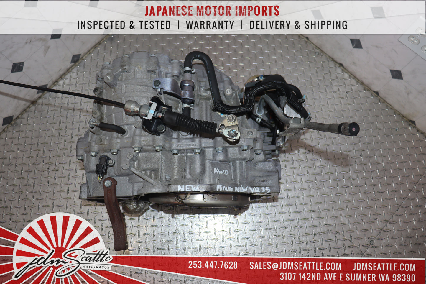 JDM 2009-2014 NISSAN MURANO 2013 INFINITI JX35 CVT AUTOMATIC AWD TRANSMISSION