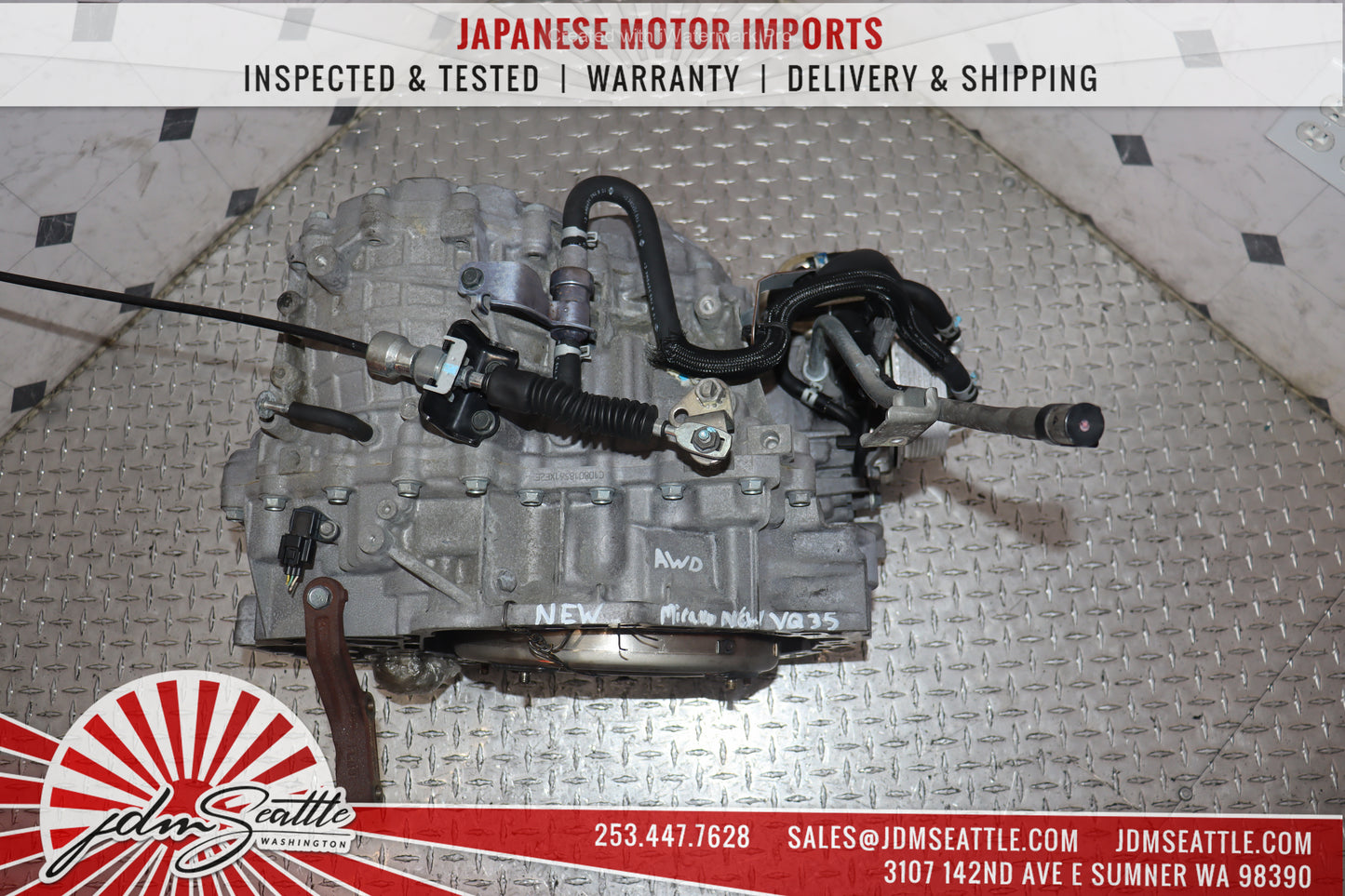 JDM 2009-2014 NISSAN MURANO 2013 INFINITI JX35 CVT AUTOMATIC AWD TRANSMISSION