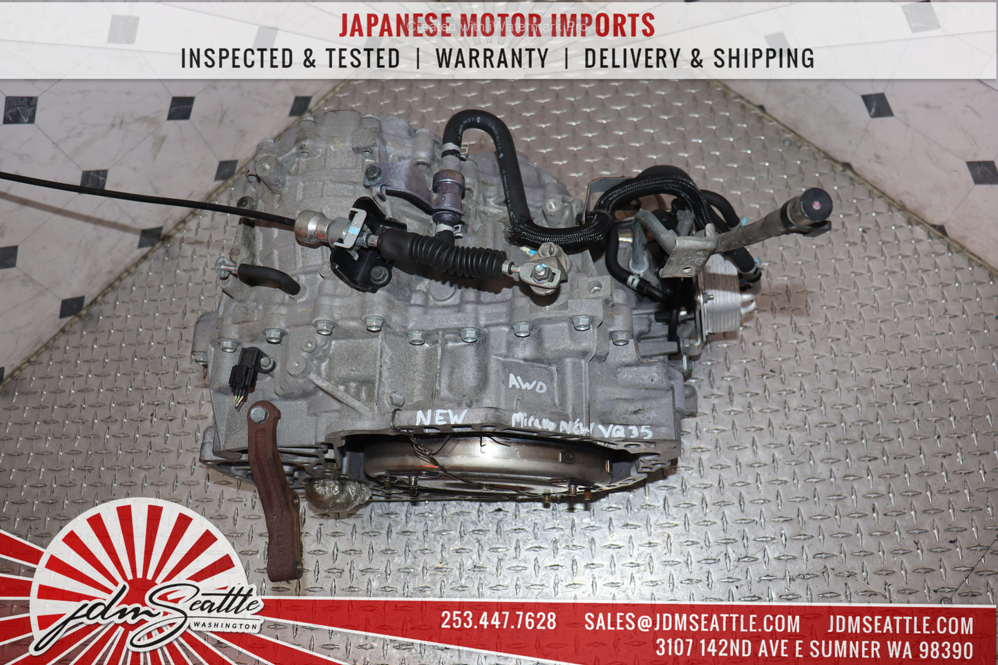 JDM 2009-2014 NISSAN MURANO 2013 INFINITI JX35 CVT AUTOMATIC AWD TRANSMISSION