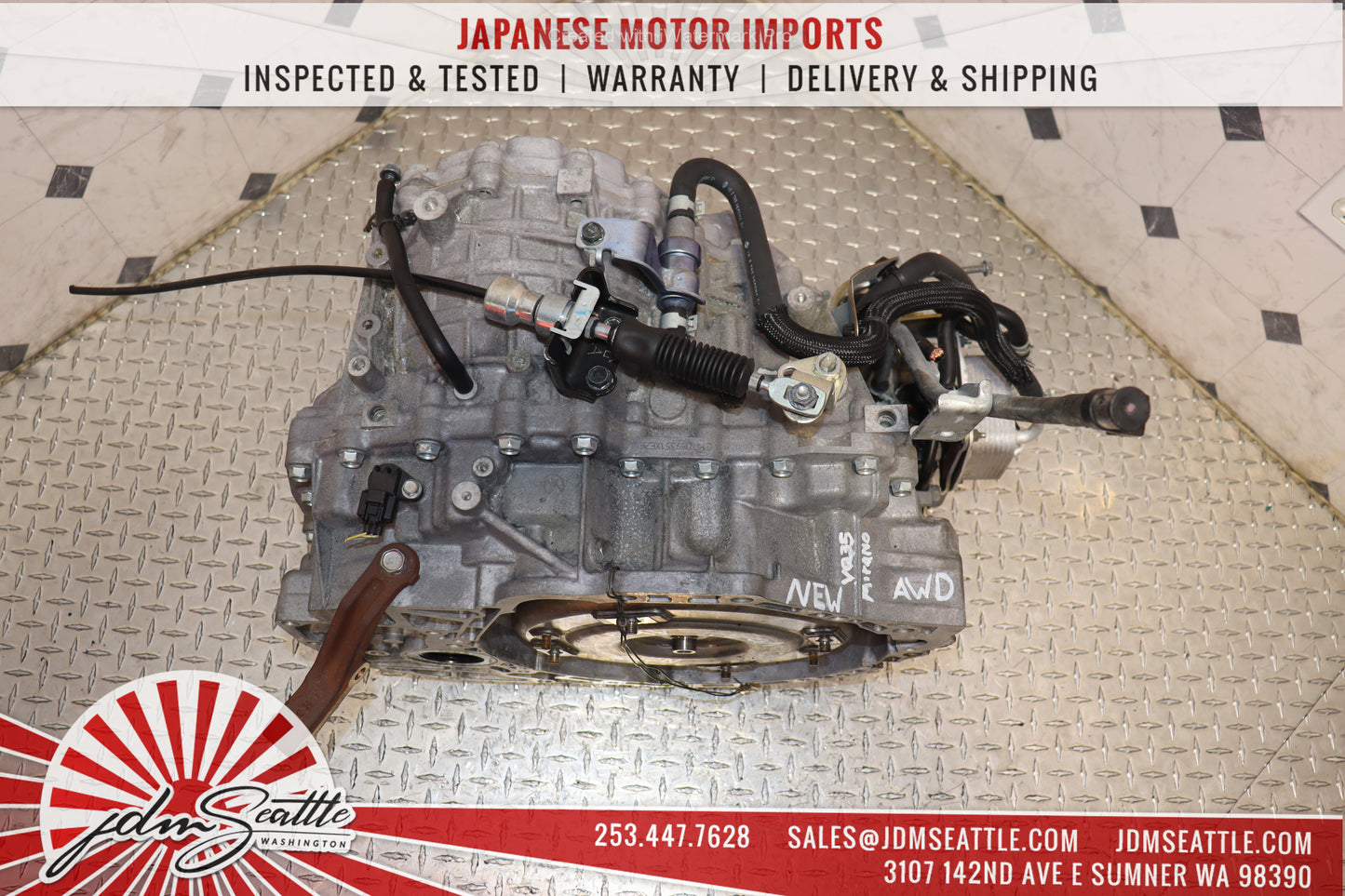 JDM VQ35DE 09 - 14 NISSAN MURANO 13 JX35 CVT 3.5L V6 AUTOMATIC AWD TRANSMISSION