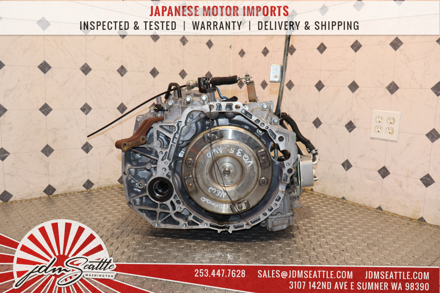 JDM VQ35DE 09 - 14 NISSAN MURANO 13 JX35 CVT 3.5L V6 AUTOMATIC AWD TRANSMISSION