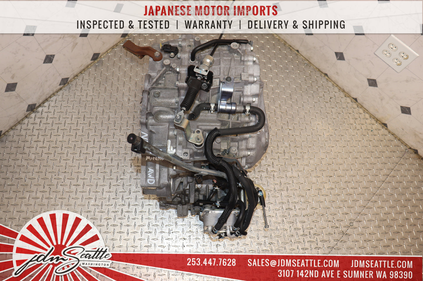 JDM VQ35DE 09 - 14 NISSAN MURANO 13 JX35 CVT 3.5L V6 AUTOMATIC AWD TRANSMISSION