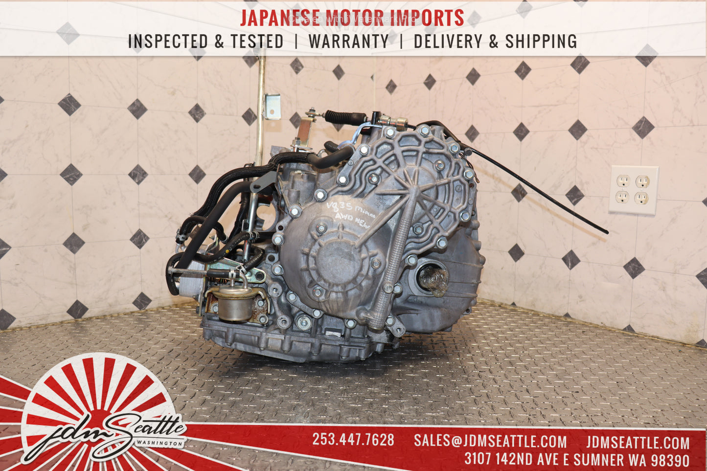 JDM VQ35DE 09 - 14 NISSAN MURANO 13 JX35 CVT 3.5L V6 AUTOMATIC AWD TRANSMISSION