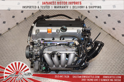 JDM K24A MOTOR 2003 - 2007 HONDA ACCORD ELEMENT 2.4L 4CYL I-VTEC ENGINE RAA