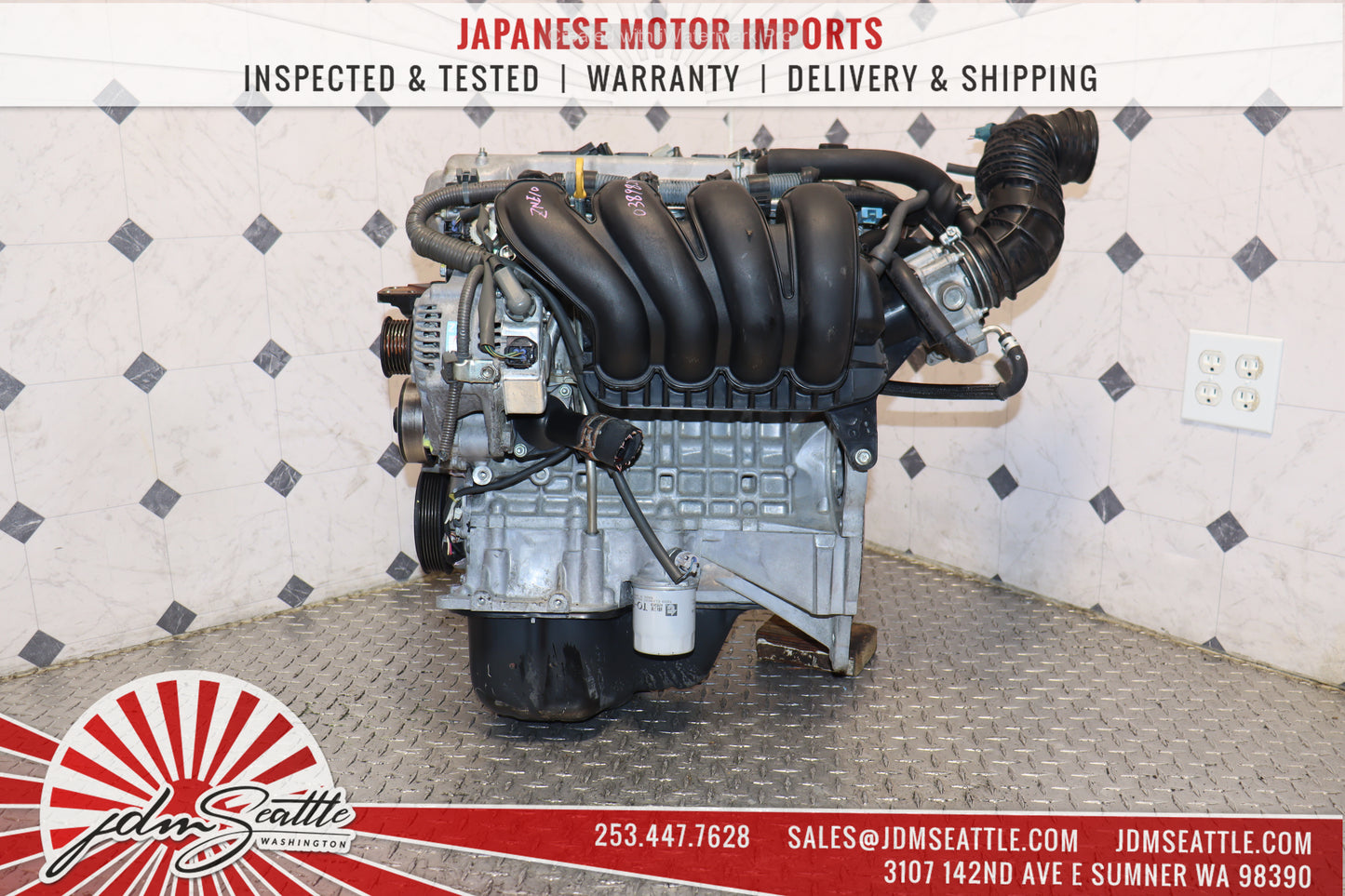 JDM 1ZZ-FE 2000 - 2008 TOYOTA COROLLA / CELICA / MATRIX XRS / VIBE 1.8L 4CYL ENGINE 1ZZ