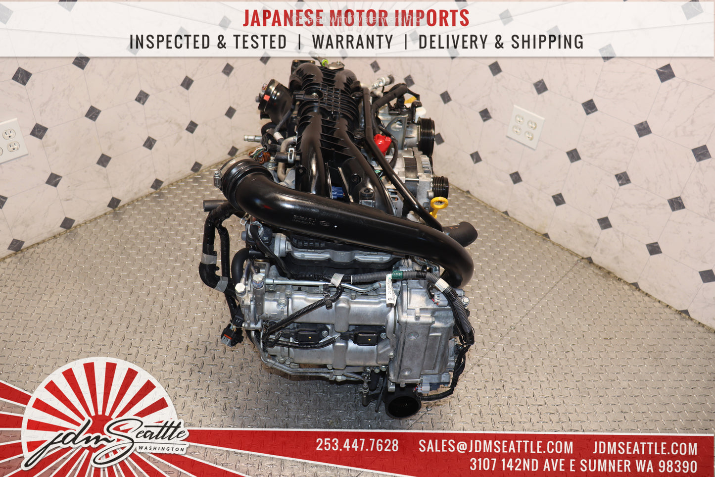 JDM FA20T MOTOR 2015 - 2021 SUBARU WRX 2.0L TURBO ENGINE FA20DIT