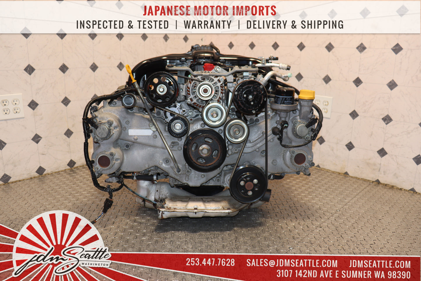 JDM FB25 2011 - 2018 SUBARU FORESTER 2013 - 2018 SUBARU LEGACY / OUTBACK 2.5L 4CYL DOHC ENGINE