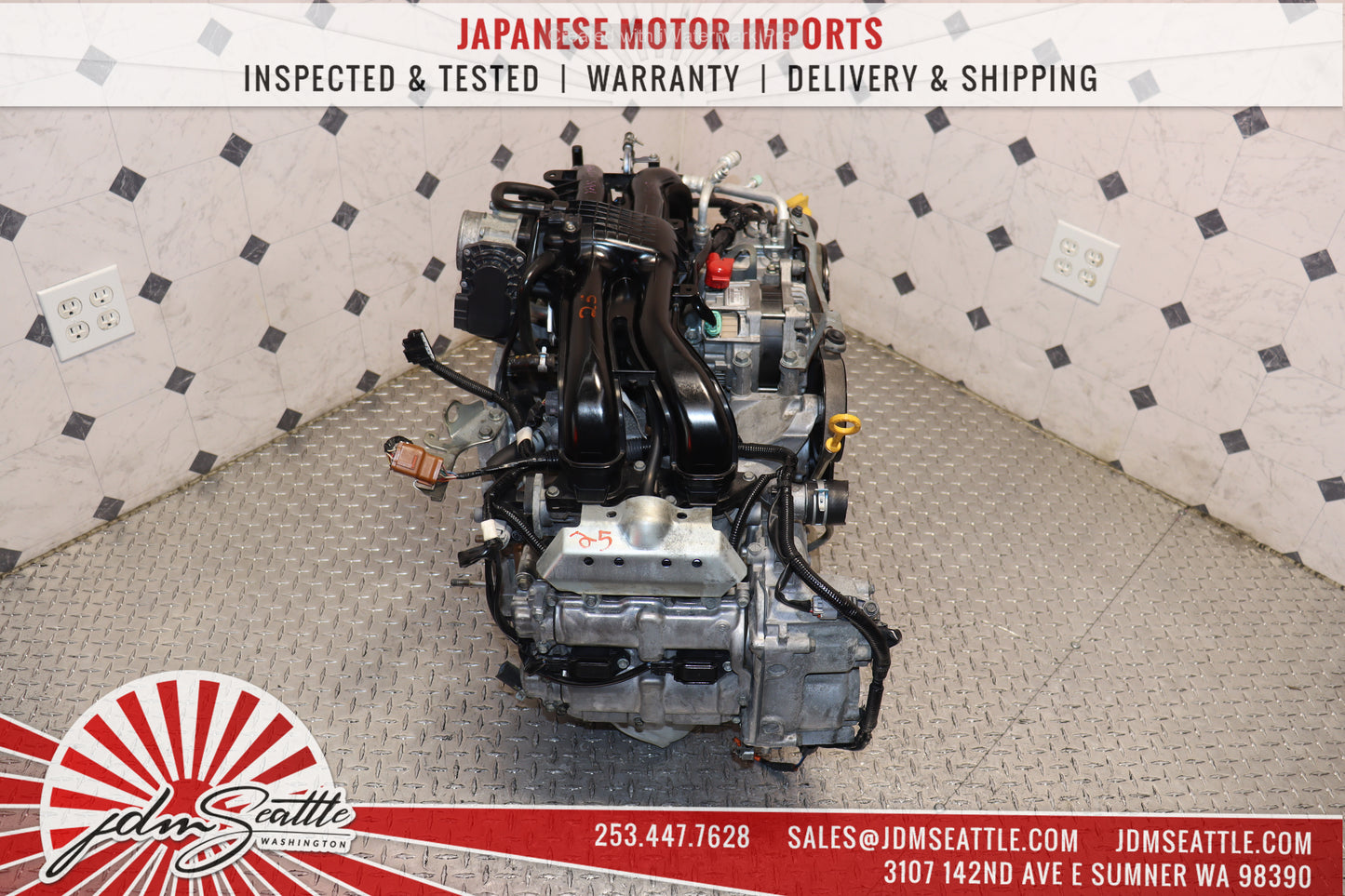 JDM FB25 2011 - 2018 SUBARU FORESTER 2013 - 2018 SUBARU LEGACY / OUTBACK 2.5L 4CYL DOHC ENGINE