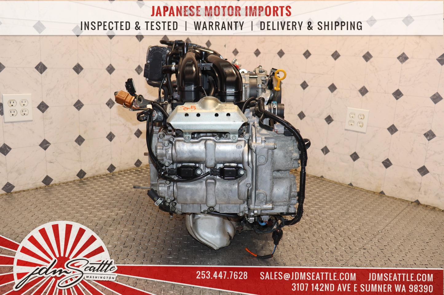 JDM FB25 2011 - 2018 SUBARU FORESTER 2013 - 2018 SUBARU LEGACY / OUTBACK 2.5L 4CYL DOHC ENGINE