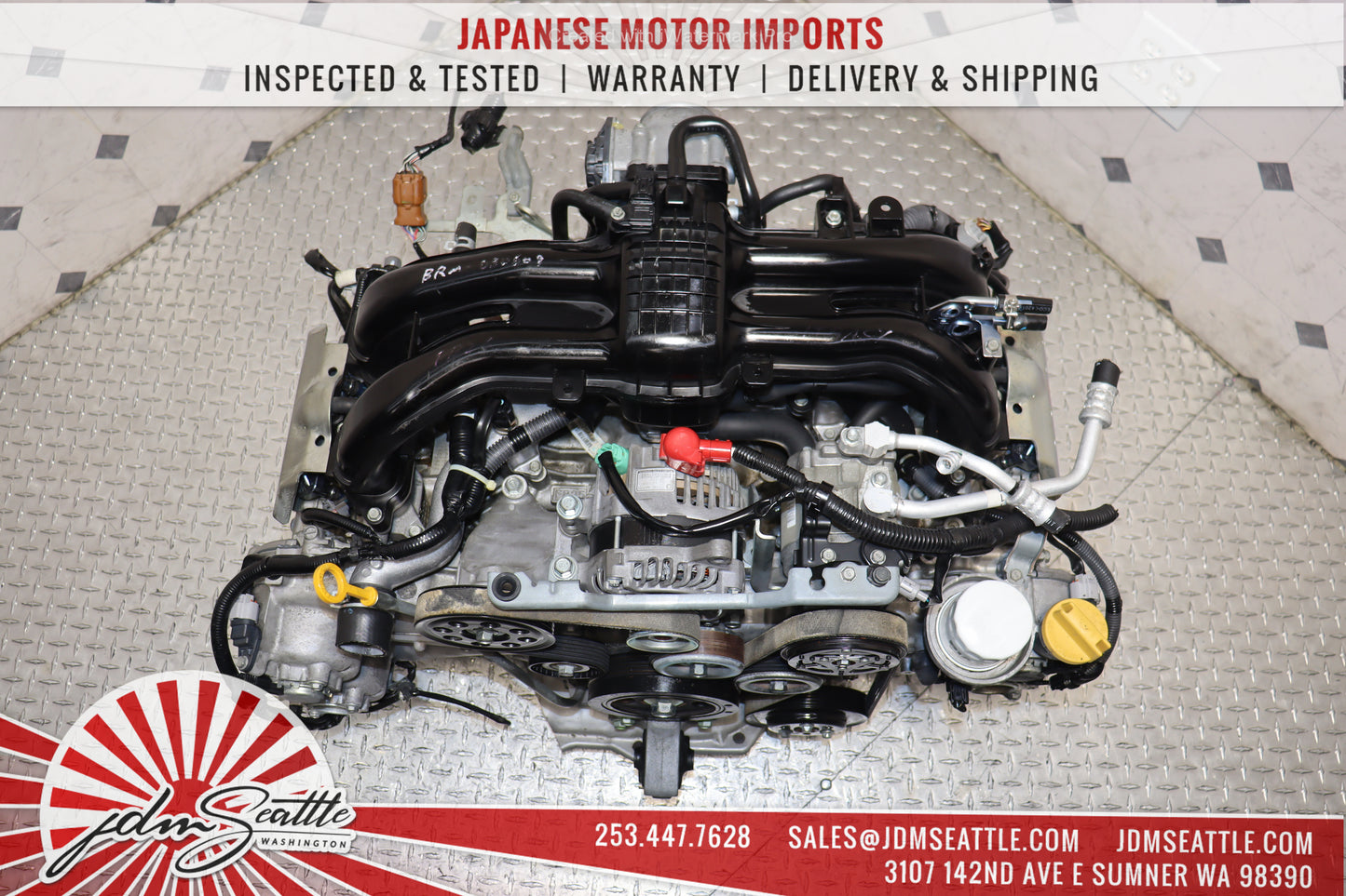 JDM FB25 2011 - 2018 SUBARU FORESTER 2013 - 2018 SUBARU LEGACY / OUTBACK 2.5L 4CYL DOHC ENGINE