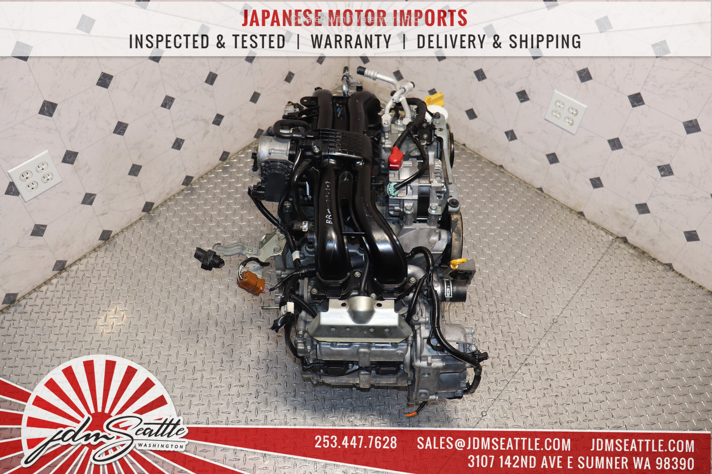 JDM FB25 2011 - 2018 SUBARU FORESTER 2013 - 2018 SUBARU LEGACY / OUTBACK 2.5L 4CYL DOHC ENGINE