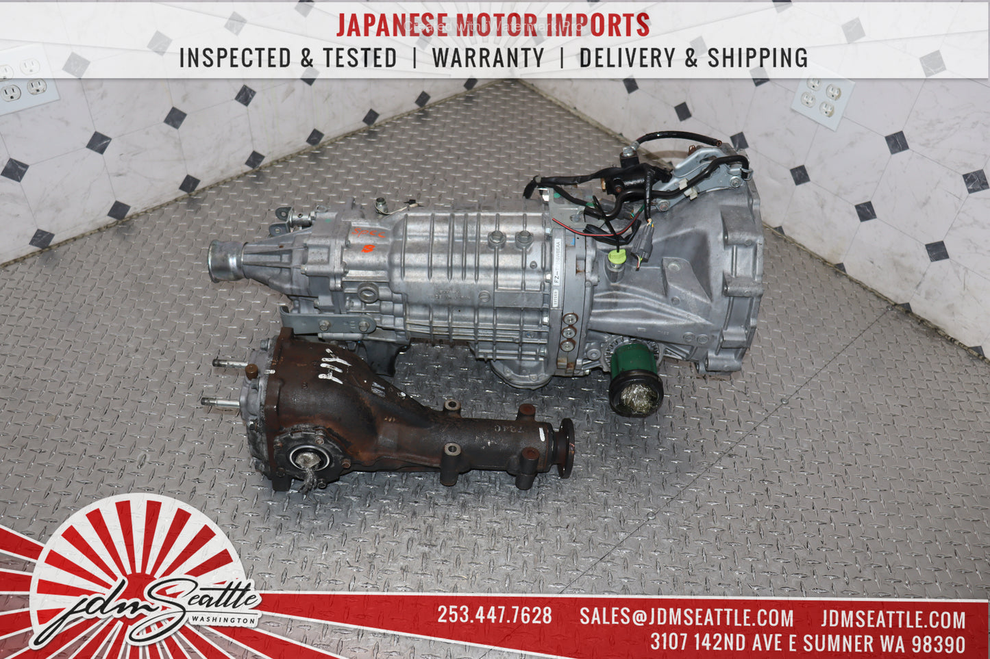 JDM 08-09 SUBARU LEGACY SPECB 6 SPEED MANUAL AWD TRANSMISSION 3.90FD WITH DIFF