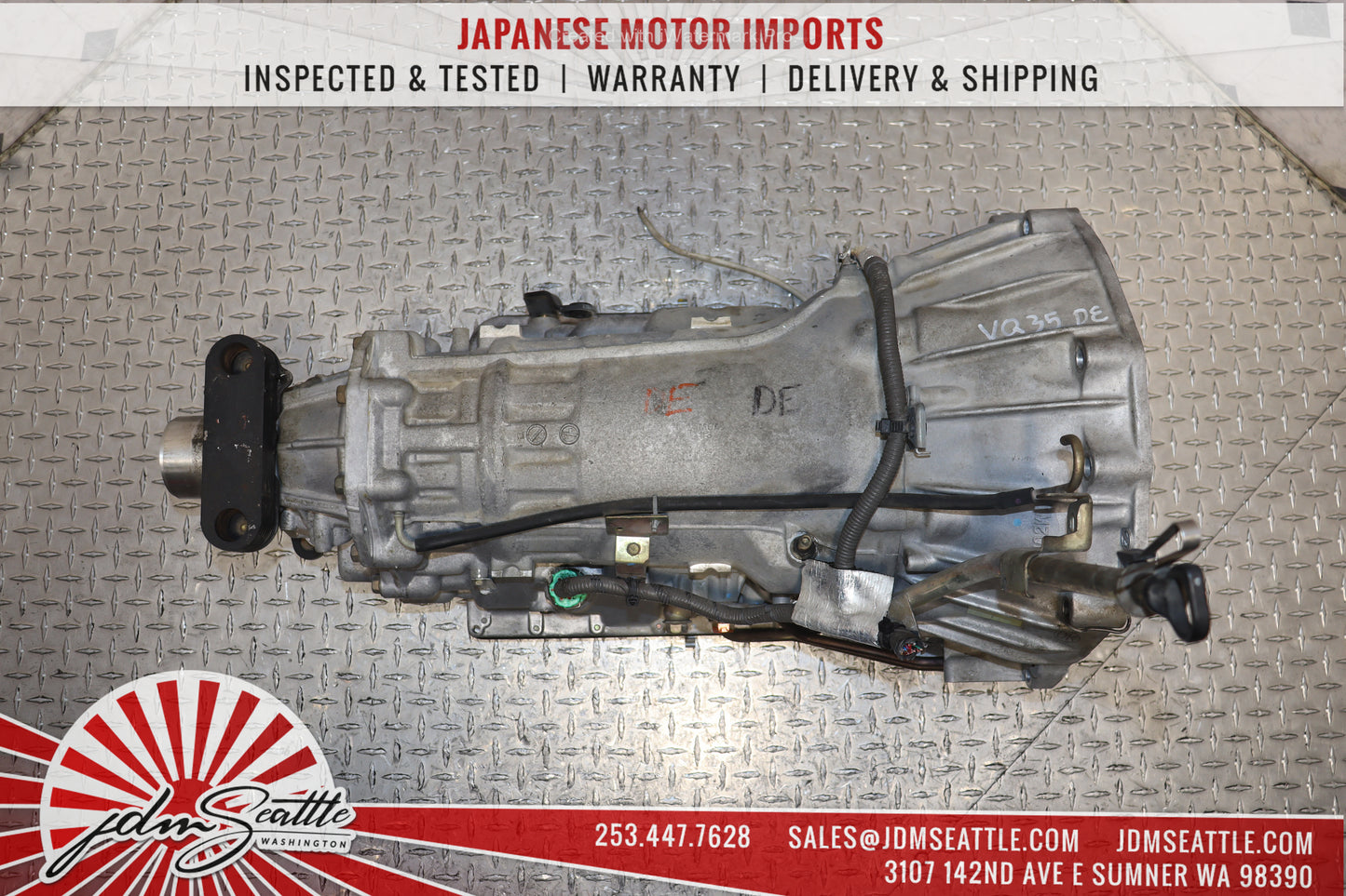 JDM VQ35DE 2003 - 2005 NISSAN 350Z INFINITI G35 3.5L V6 AUTOMATIC RWD TRANSMISSION 1PLUG