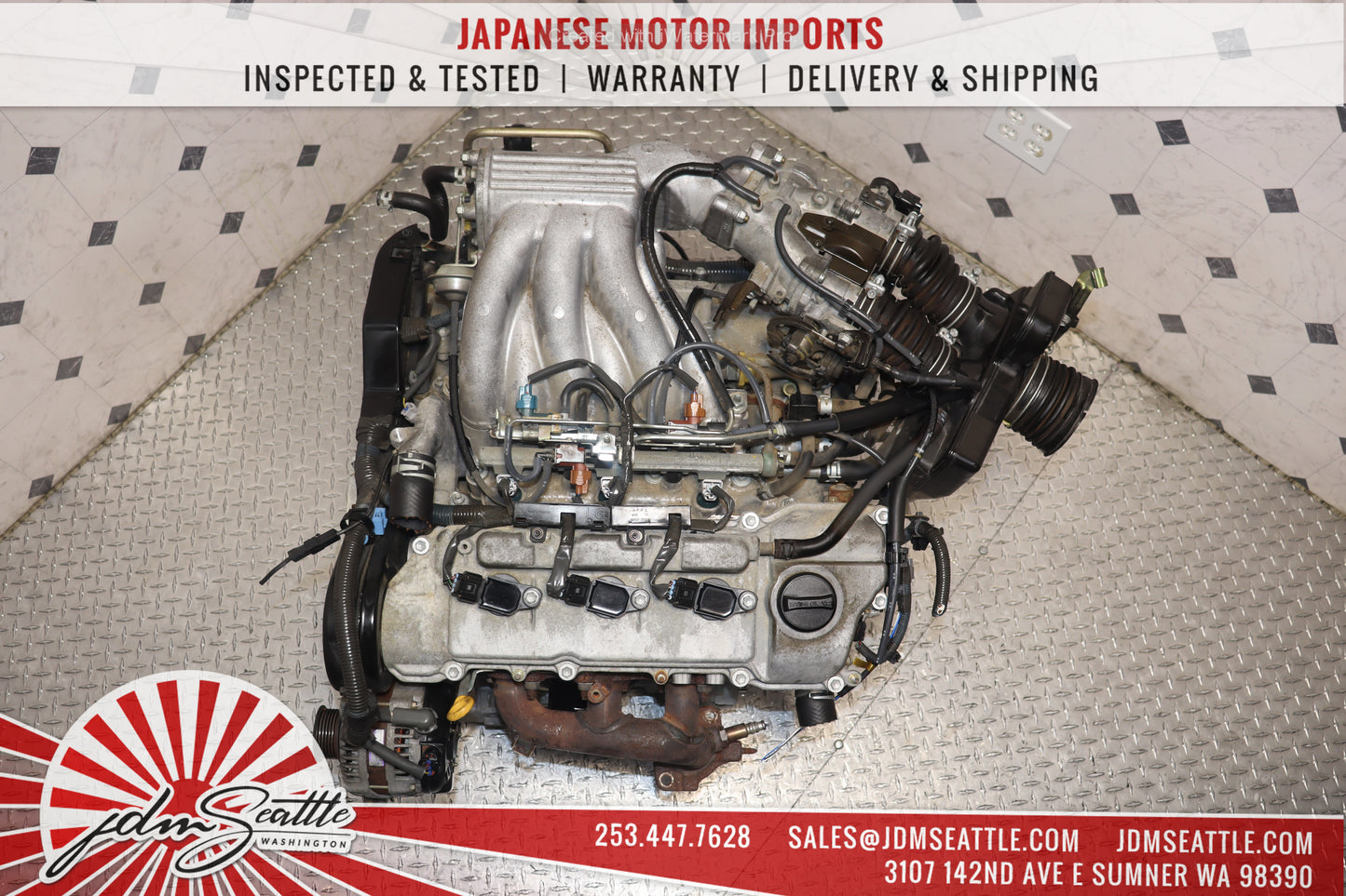 JDM 99-03 1MZ LEXUS ES300, RX300, TOYOTA SIENNA VVTI 3.0L 2WD ENGINE