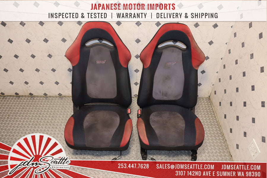 JDM 99-02 SUBARU IMPREZA WRX GC8 STI SEATS - FRONT LEFT & RIGHT