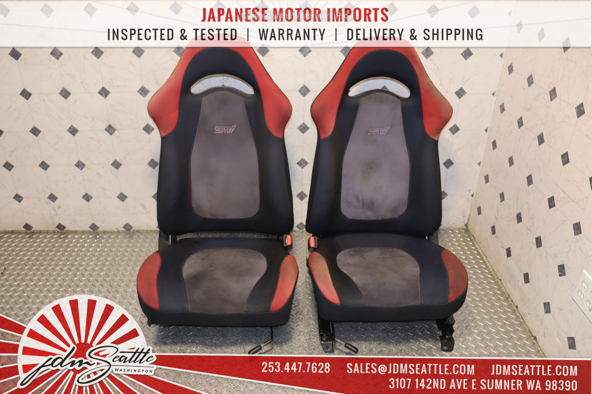 JDM 99-02 SUBARU IMPREZA WRX GC8 STI SEATS - FRONT LEFT & RIGHT