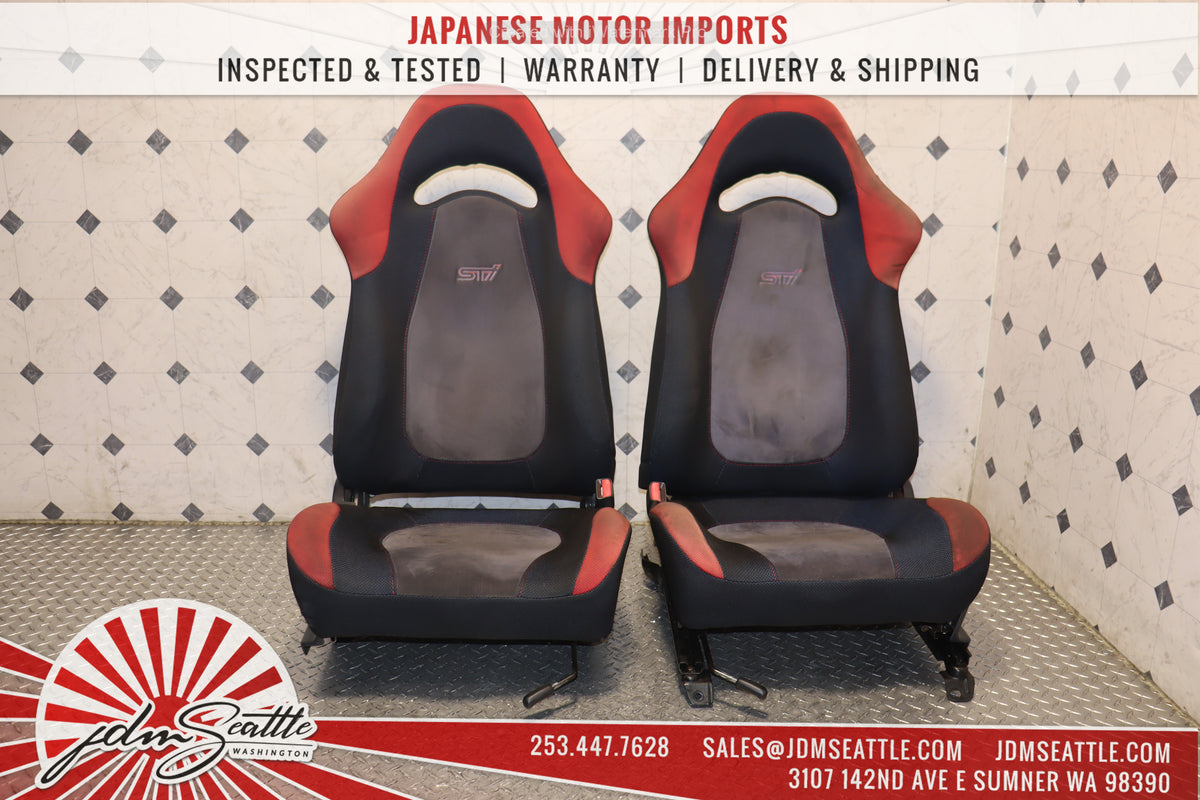 JDM 99-02 SUBARU IMPREZA WRX GC8 STI SEATS - FRONT LEFT & RIGHT