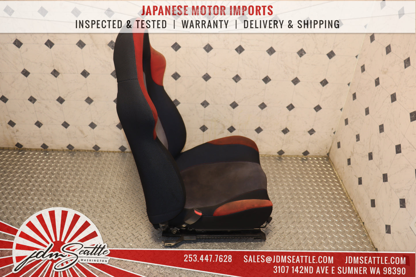 JDM 99-02 SUBARU IMPREZA WRX GC8 STI SEATS - FRONT LEFT & RIGHT