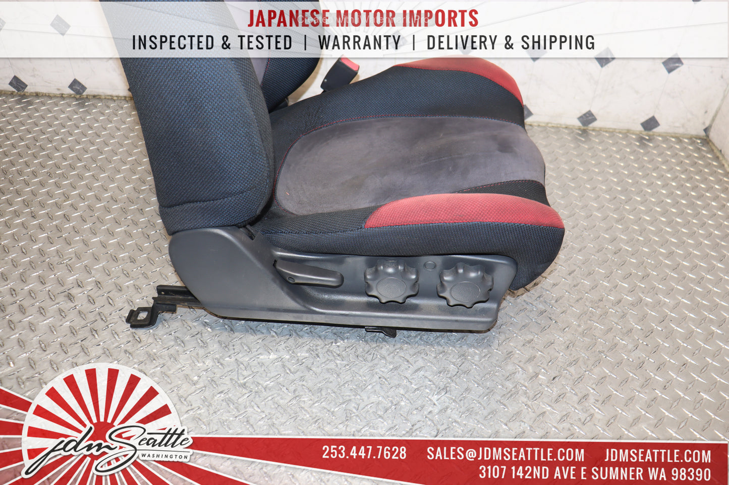 JDM 99-02 SUBARU IMPREZA WRX GC8 STI SEATS - FRONT LEFT & RIGHT