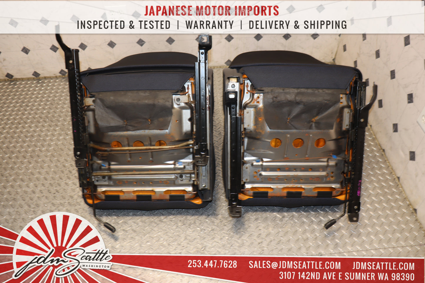 JDM 99-02 SUBARU IMPREZA WRX GC8 STI SEATS - FRONT LEFT & RIGHT