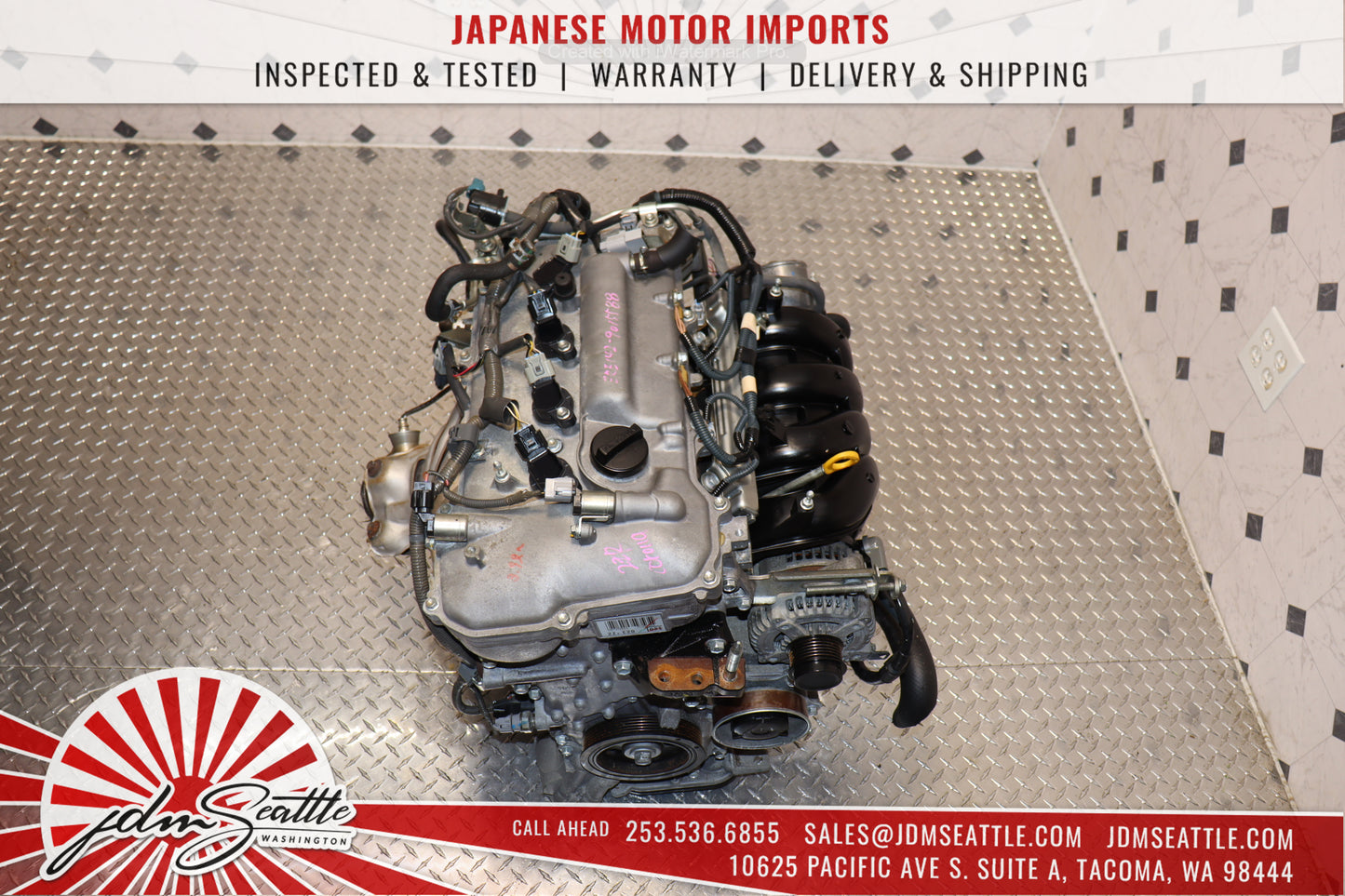 JDM 09-15 TOYOTA COROLLA 09-14 MATRIX, 08-14 SCION XD ,2ZR-FE ENGINE 1.8L