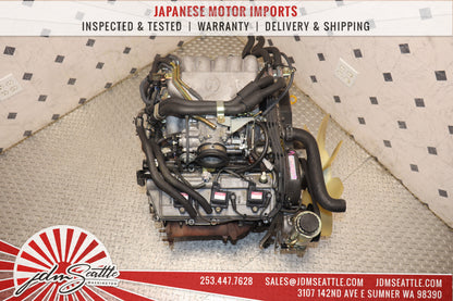 JDM 5VZ-FE 95-02 TOYOTA TACOMA / 96-02 4RUNNER / 95-98 T100 3.4L V6 4CAM ENGINE