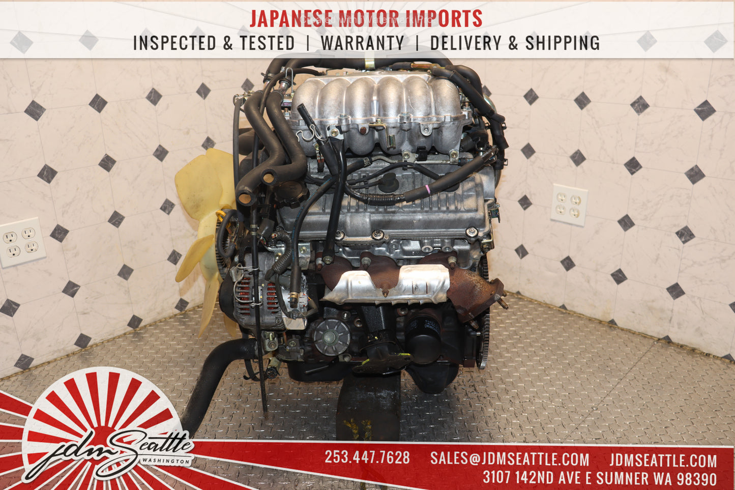 2007-2009 HONDA CR-V K24Z1 ENGINE MOTOR 2.4L DOHC iVTEC 4 CYLINDER