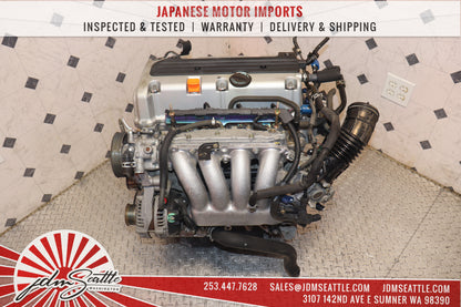 2007-2009 HONDA CR-V K24Z1 ENGINE MOTOR 2.4L DOHC iVTEC 4 CYLINDER