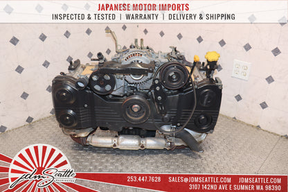 JDM EJ20T EJ205 02-05 SUBARU IMPREZA WRX HEAD & BLOCK NON AVCS MOTOR