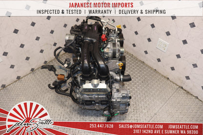 JDM FB20 AVCS ENGINE 12-15 SUBARU XV CROSSTREK 12-15 IMPREZA 2.0L DOHC MOTOR