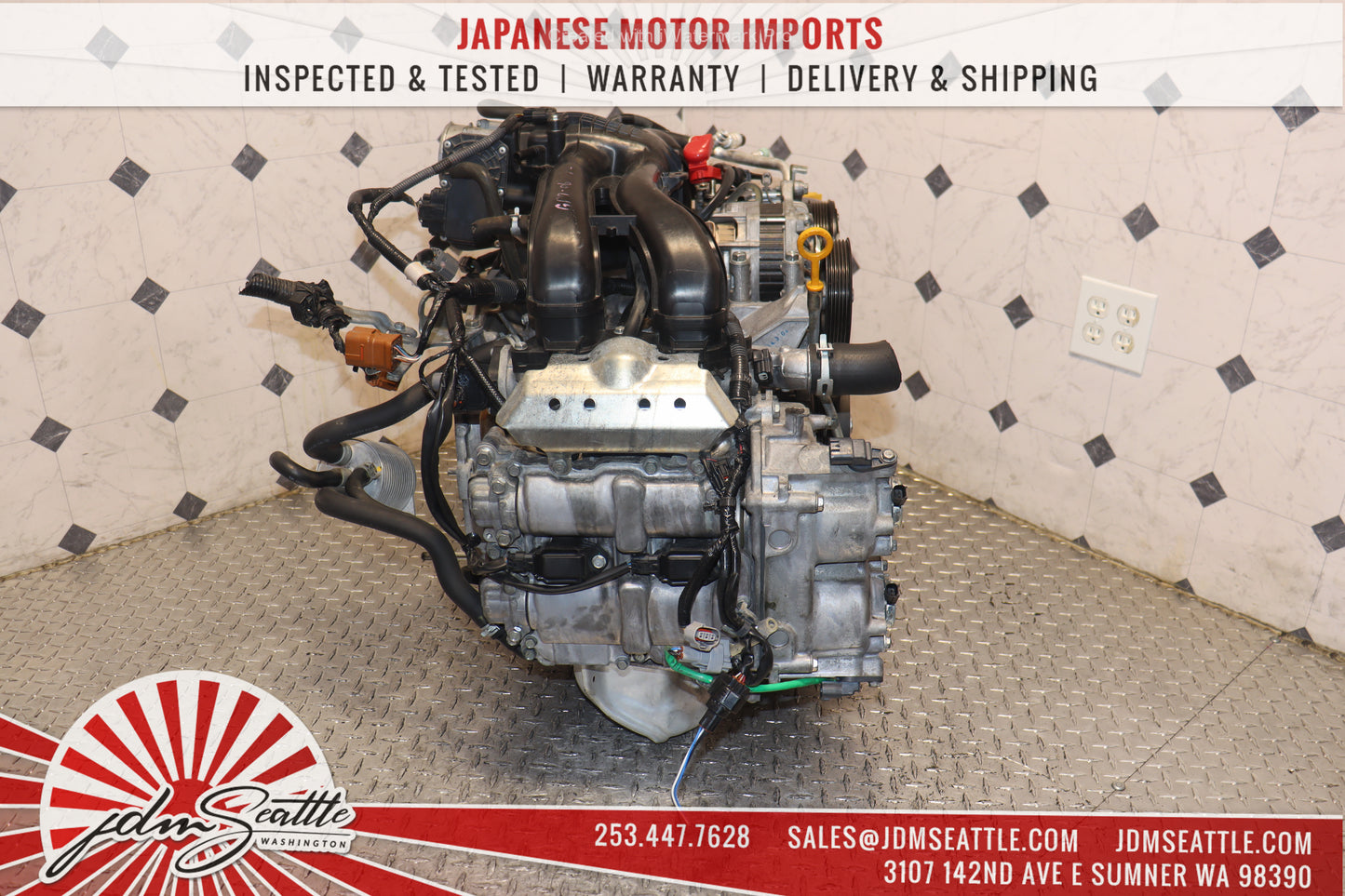 JDM FB20 AVCS ENGINE 12-15 SUBARU XV CROSSTREK 12-15 IMPREZA 2.0L DOHC MOTOR