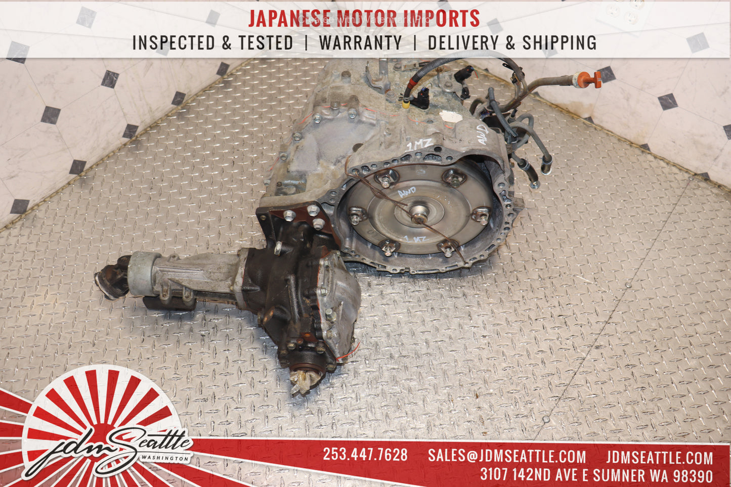 JDM 1MZ VVTI V6 3.0L 1999-03 LEXUS RX300 TOYOTA HIGHLANDER SIENNA 4WD TRANSMISSION