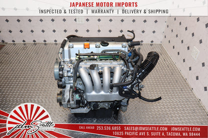 JDM K24A HIGH COMPRESSION 2.4L MOTOR RBB 3-LOBE HONDA ACURA TSX ENGINE 04-08