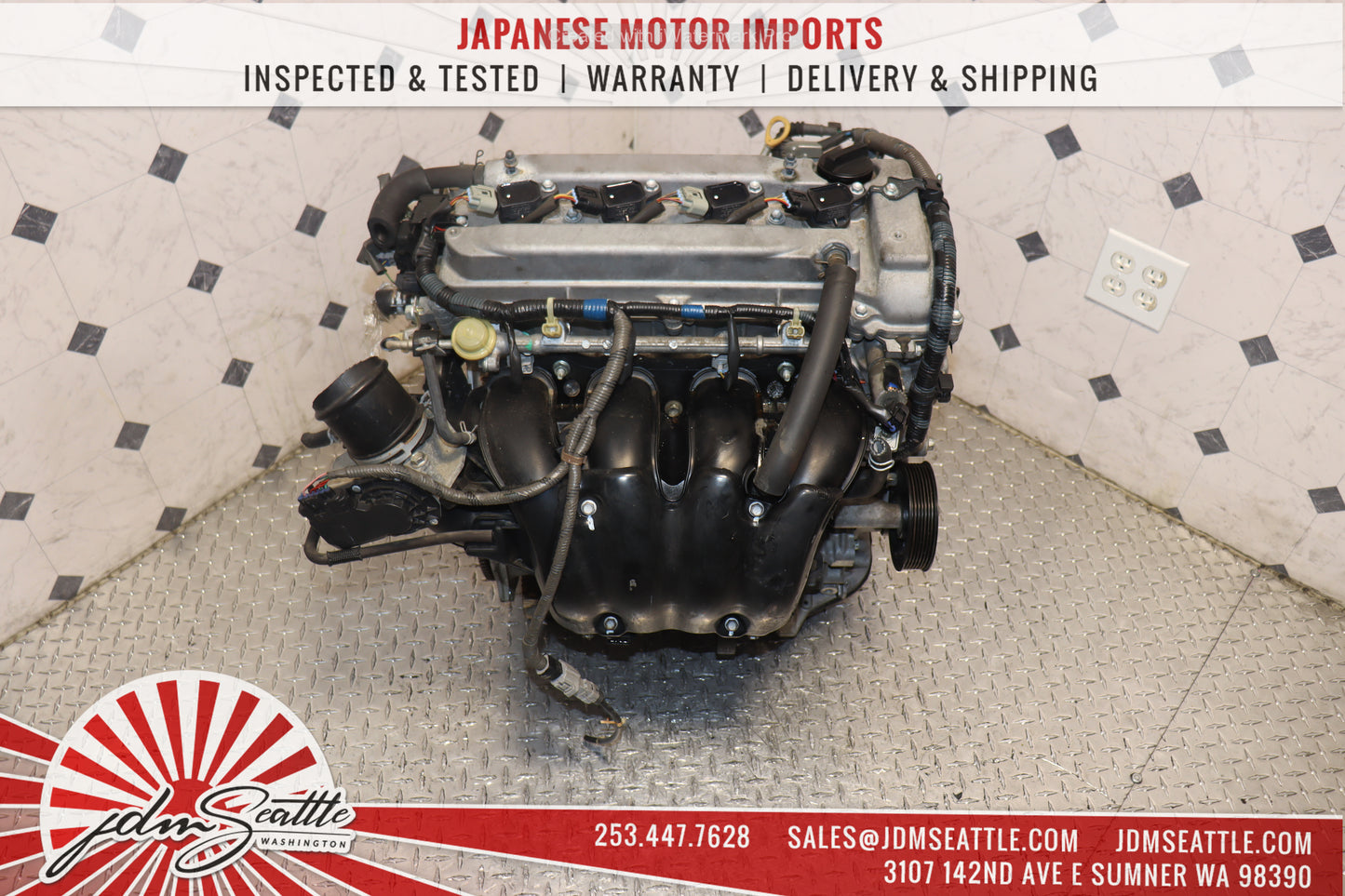 JDM 04-08 TOYOTA RAV4 2.4L ENGINE DOHC 2AZ 08-15 SCION XB MOTOR