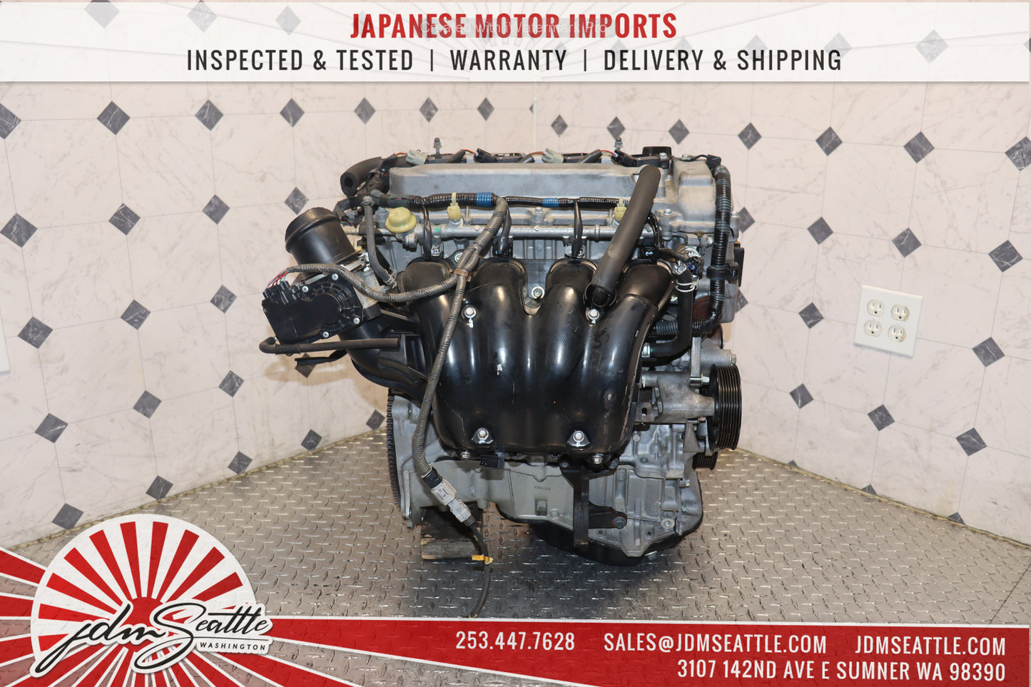 JDM 04-08 TOYOTA RAV4 2.4L ENGINE DOHC 2AZ 08-15 SCION XB MOTOR