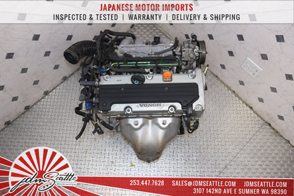 JDM K24A MOTOR 2003 - 2007 HONDA ACCORD ELEMENT 2.4L 4CYL I-VTEC ENGINE RAA