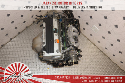 JDM K24A MOTOR 2003 - 2007 HONDA ACCORD ELEMENT 2.4L 4CYL I-VTEC ENGINE RAA