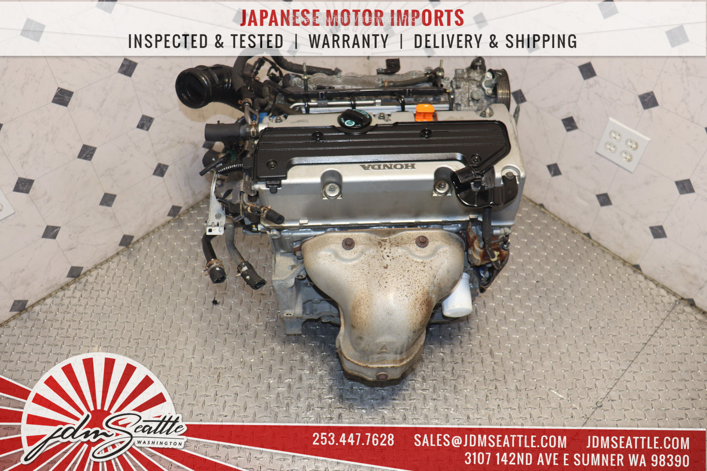 JDM K24A RBB TYPE-S MOTOR 04-08 HONDA ACURA TSX HIGH COMP 2.4L ENGINE