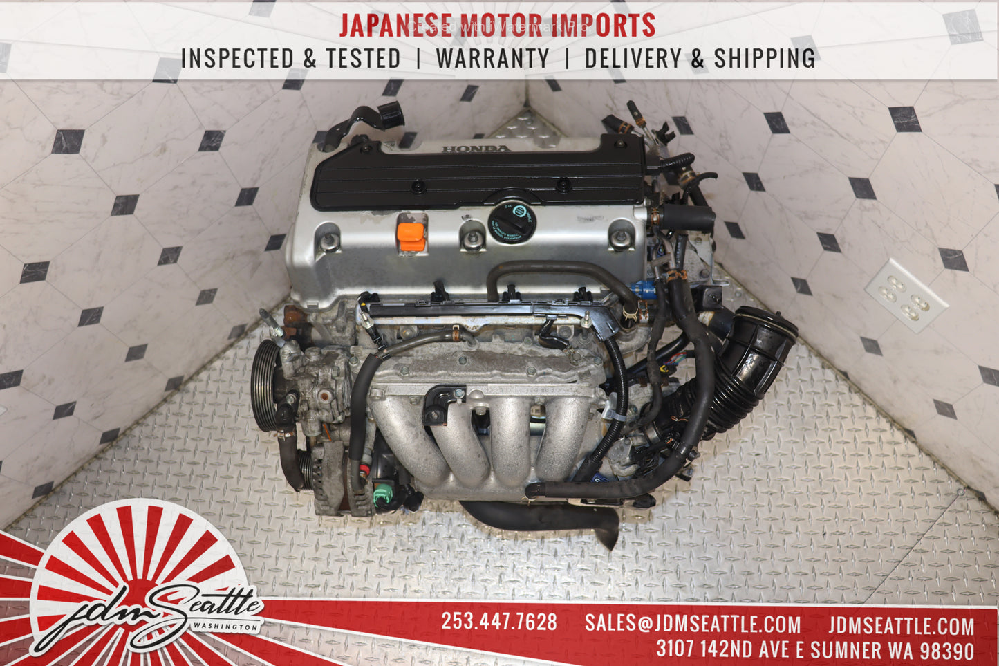 JDM K24A RBB TYPE-S MOTOR 04-08 HONDA ACURA TSX HIGH COMP 2.4L ENGINE