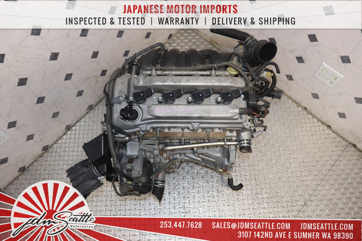 JDM 04-08 TOYOTA RAV4 2.4L ENGINE DOHC 2AZ 08-15 SCION XB MOTOR