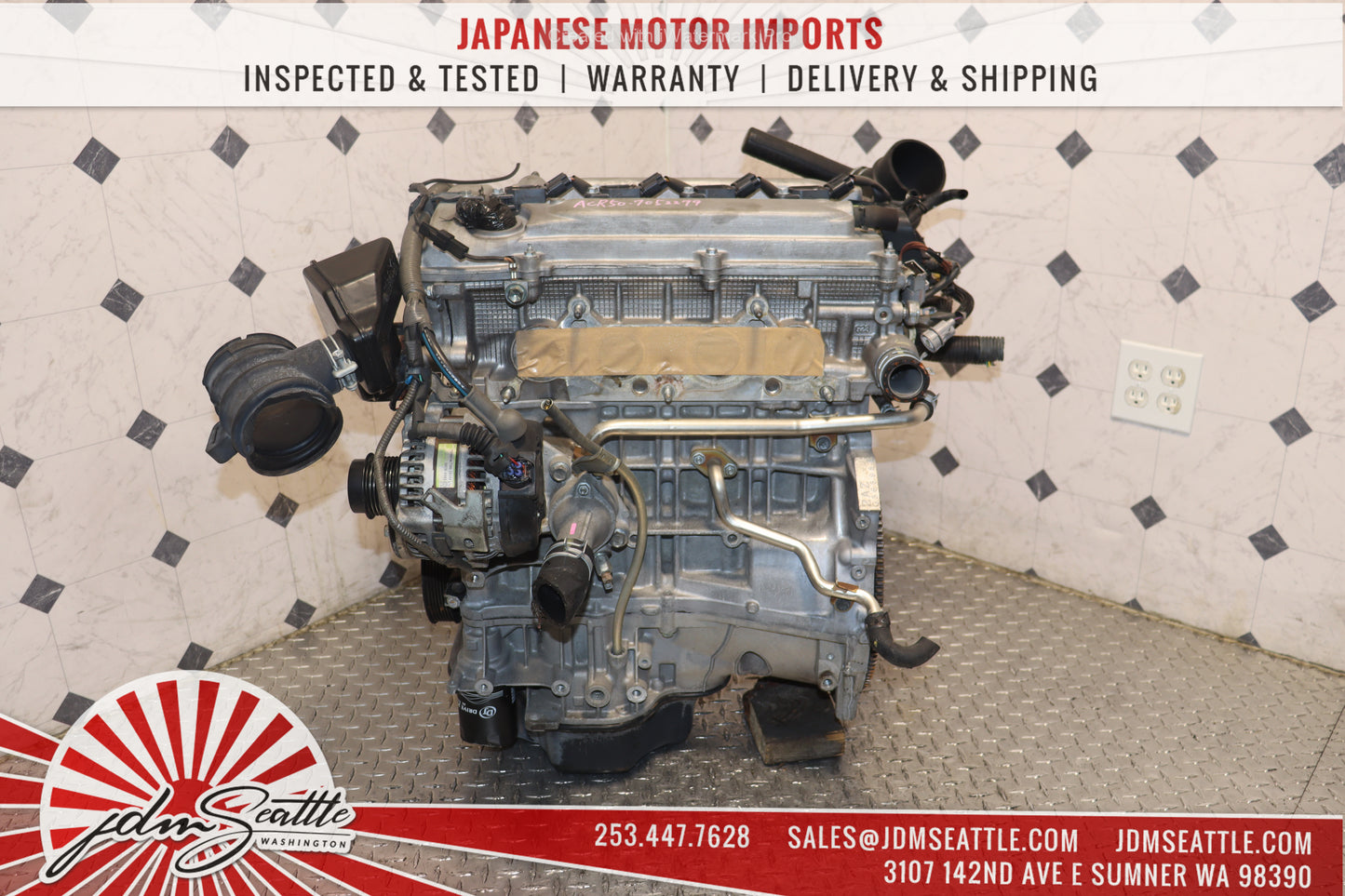 JDM 04-08 TOYOTA RAV4 2.4L ENGINE DOHC 2AZ 08-15 SCION XB MOTOR