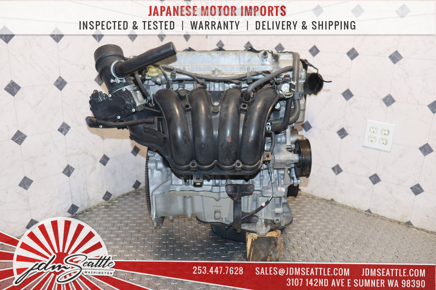 JDM 04-08 TOYOTA RAV4 2.4L ENGINE DOHC 2AZ 08-15 SCION XB MOTOR