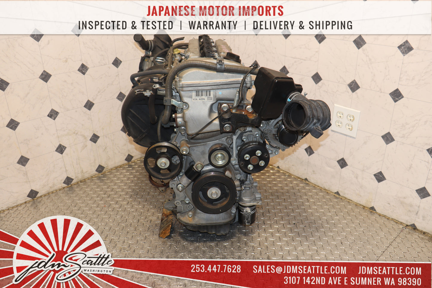 JDM 04-08 TOYOTA RAV4 2.4L ENGINE DOHC 2AZ 08-15 SCION XB MOTOR