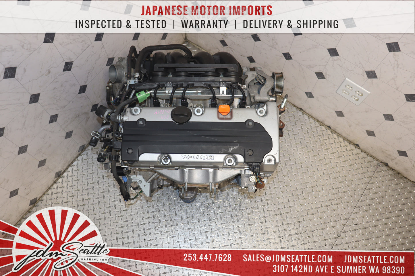 JDM 08-12 ACCORD 09-15 ACURA TSX 11-15 HONDA CRV K24A 2.4L MOTOR RB3