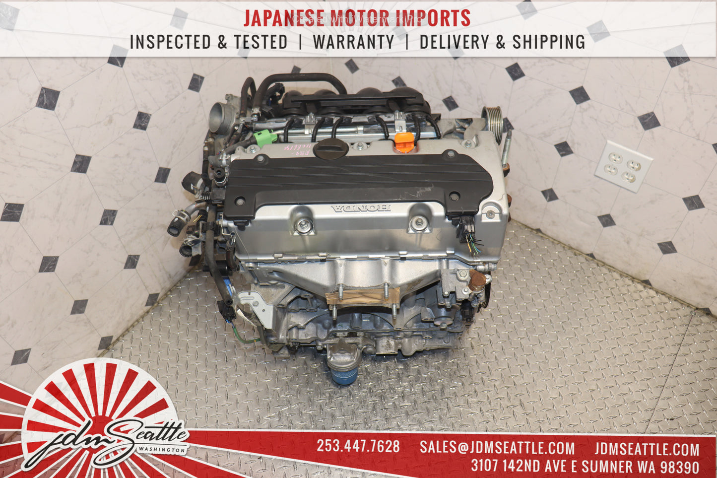 JDM 08-12 ACCORD 09-15 ACURA TSX 11-15 HONDA CRV K24A 2.4L MOTOR RB3