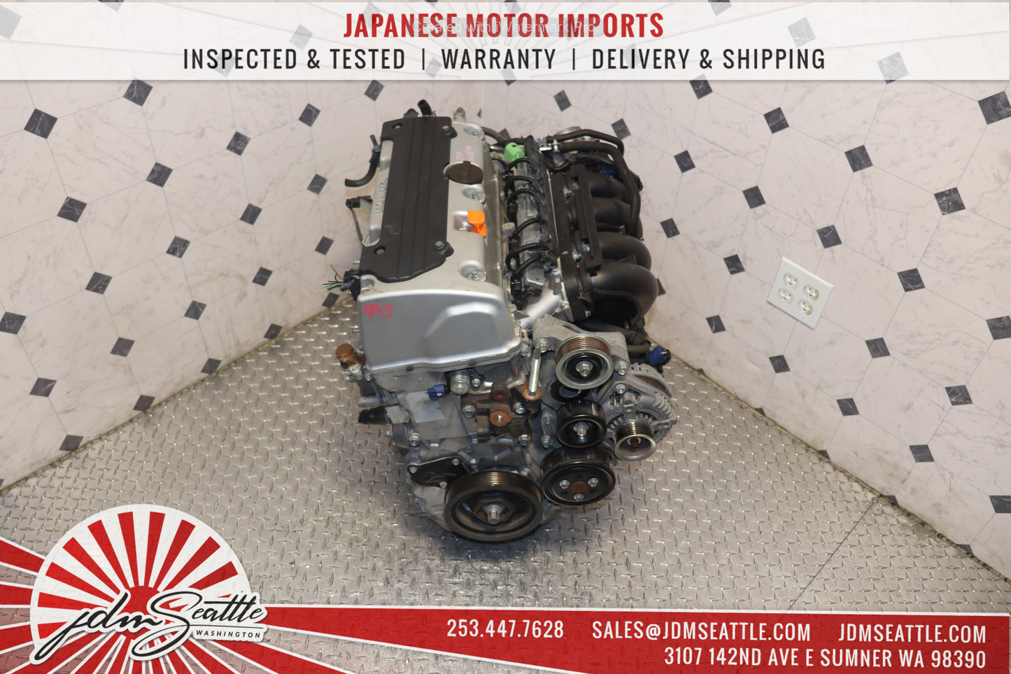 JDM 08-12 ACCORD 09-15 ACURA TSX 11-15 HONDA CRV K24A 2.4L MOTOR RB3